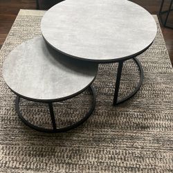 Two Nesting Coffee Table 