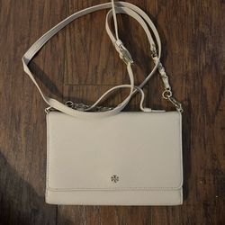 Tory Burch Rose Wallet Crossbody 