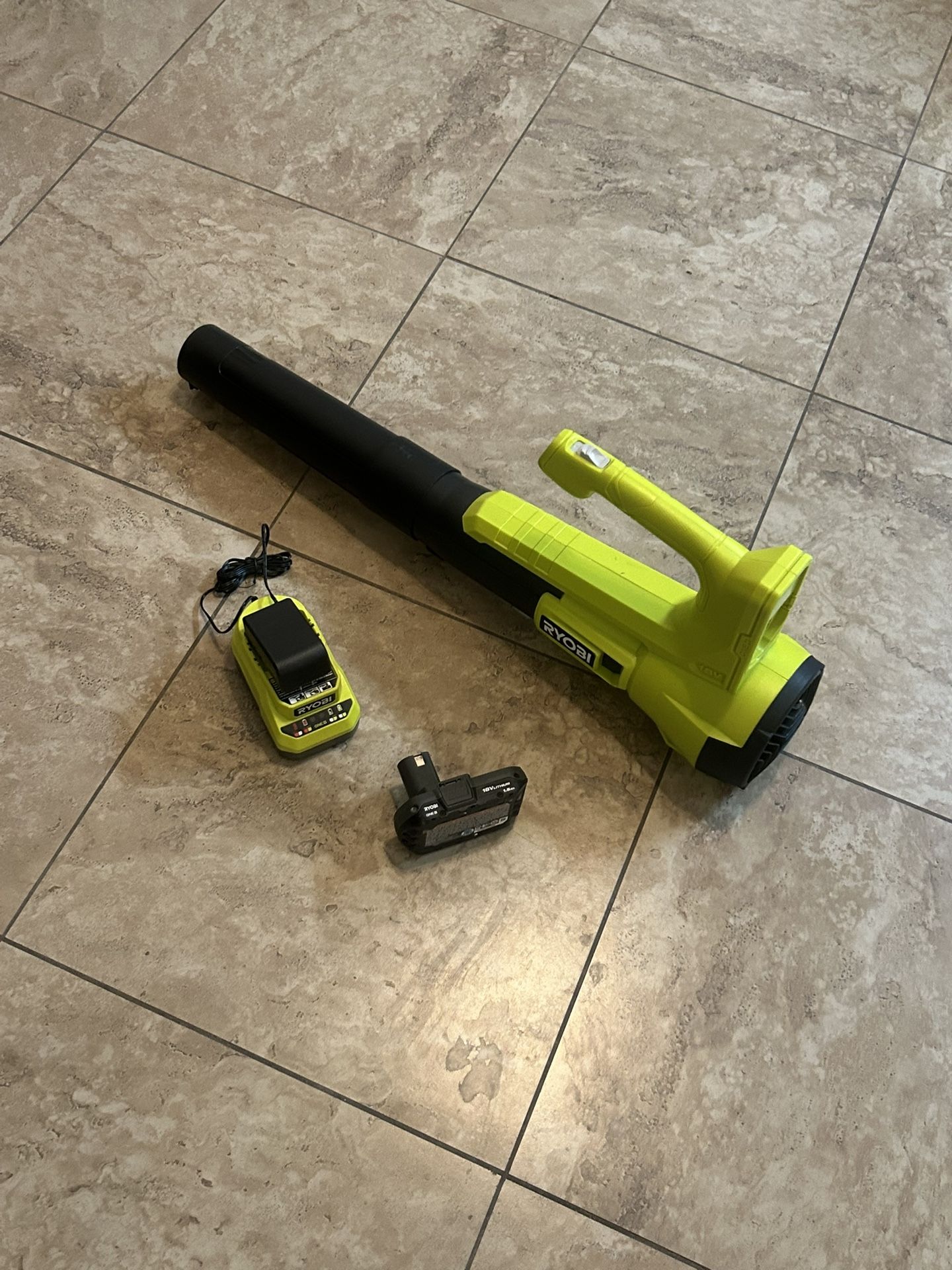 Ryobi 18v Leaf Blower Kit