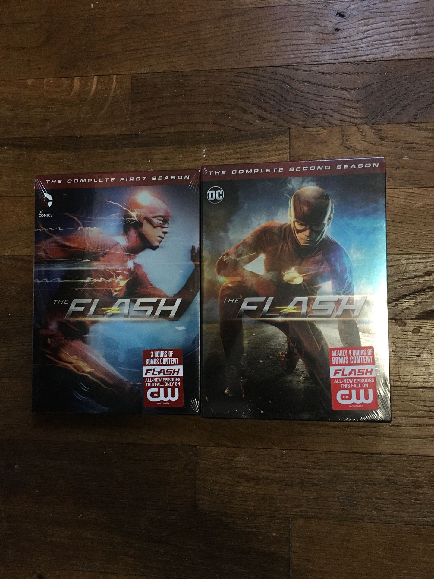 The Flash seasons 1 and 2 on DVD Brand New, Still sealed