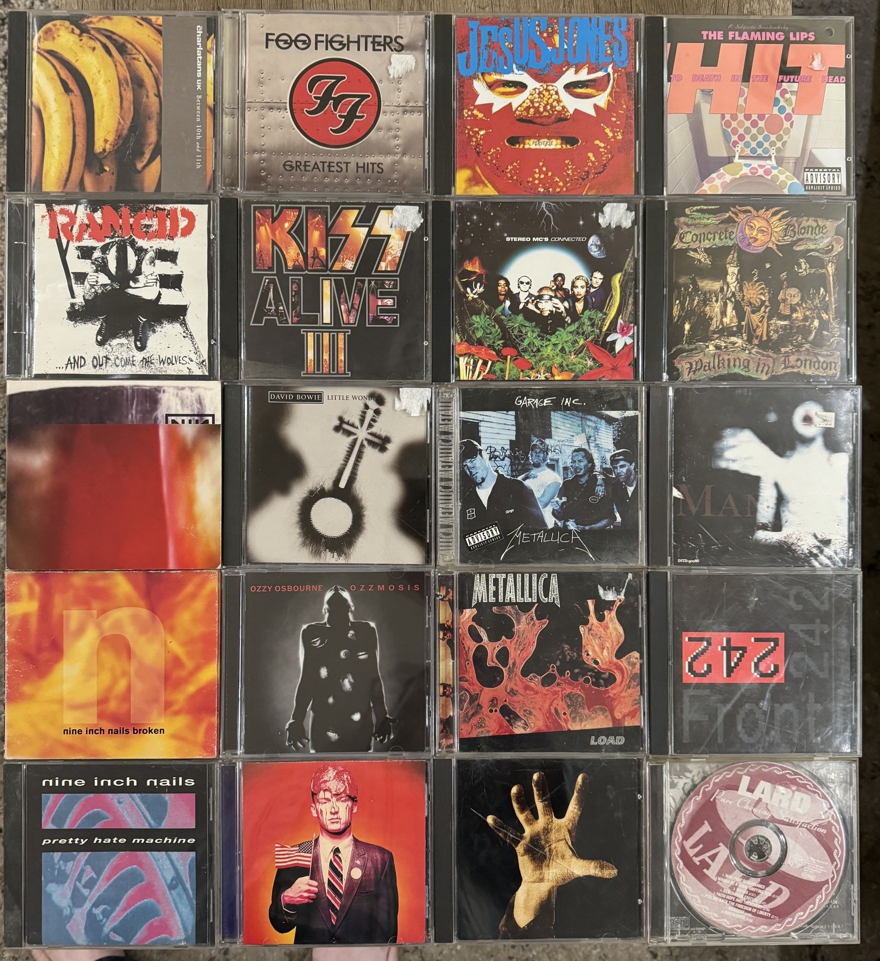 CD’s For Sale - Industrial, Punk, Metal, Alternative & Rock
