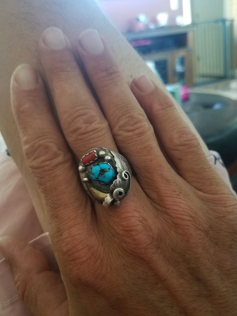 Men's Vintage Native American Ring