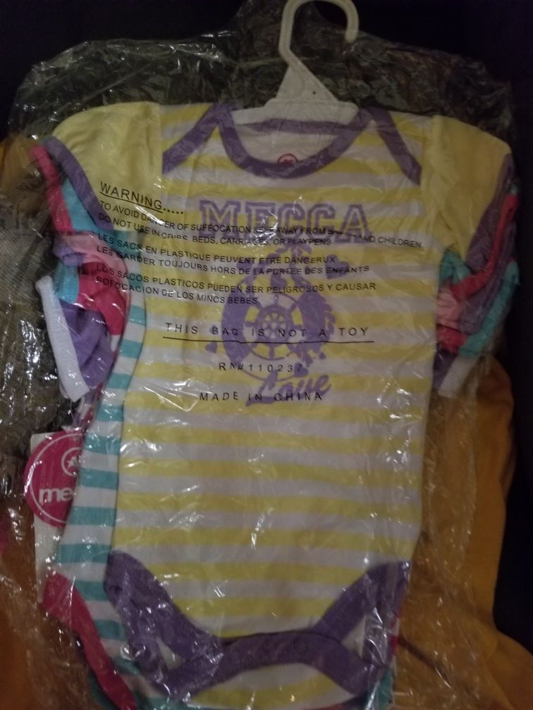 Brand new baby new born onesies