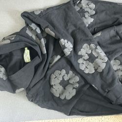 Black Denim Tear Jacket 