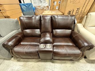 Sided Power Reclining Loveseat