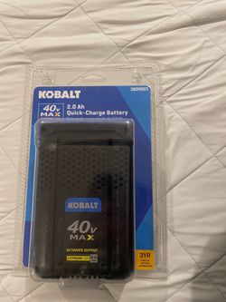Kobalt 40V Max 2.0Ah Quick-Charge Battery