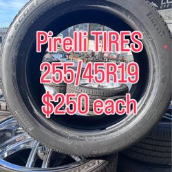 PIRELLI SCORPION MS 255/45R19 originally priced at $390 but we have them on sale for $250 each