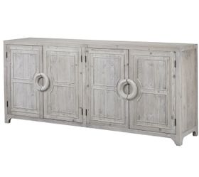 Brand New Cordova Console By Dovetail Furniture High-End Heavy Duty Solid Wood 