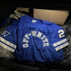 Off White Football Jersey Authentic