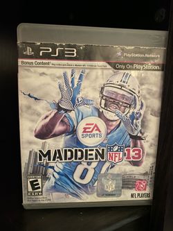 Madden NFL 13 PS3 Game