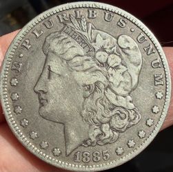 1885 Morgan Silver Dollar $1 | Classic U.S. Silver Coin | Vintage Morgan