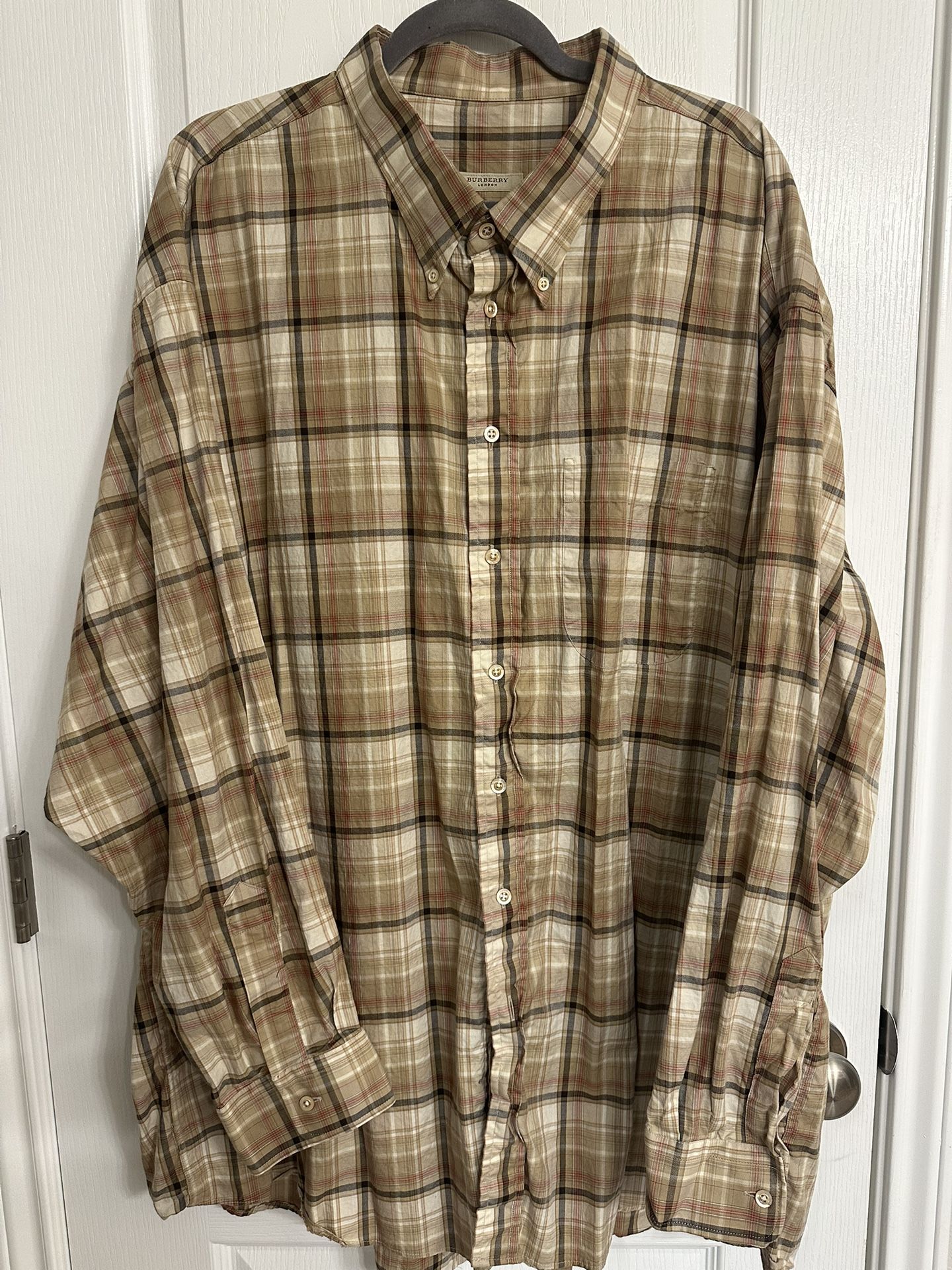 Long Sleeve Burberry 4xlt