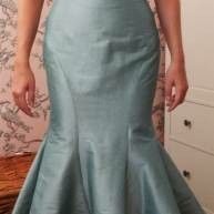 New Sivalia Couture Mermaid Evening Gown Dress vintage style