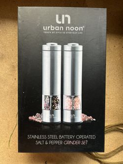 Urban Noon Salt And Pepper Mills