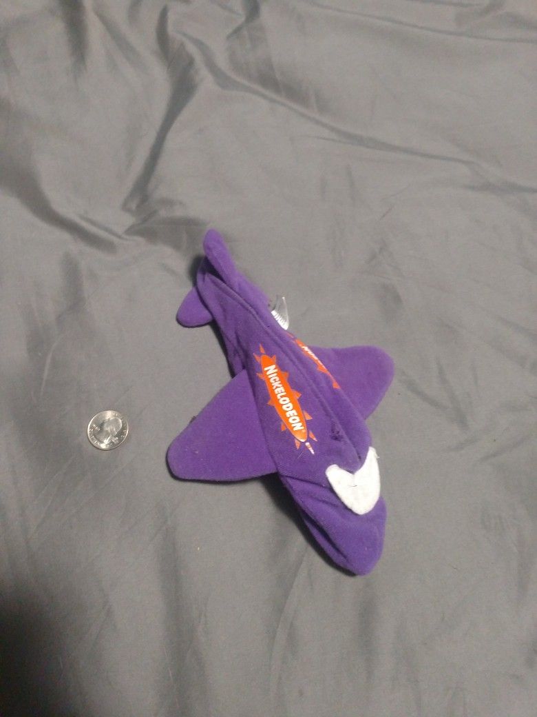 Nickelodeon Purple Airplane, Burger King  Toy