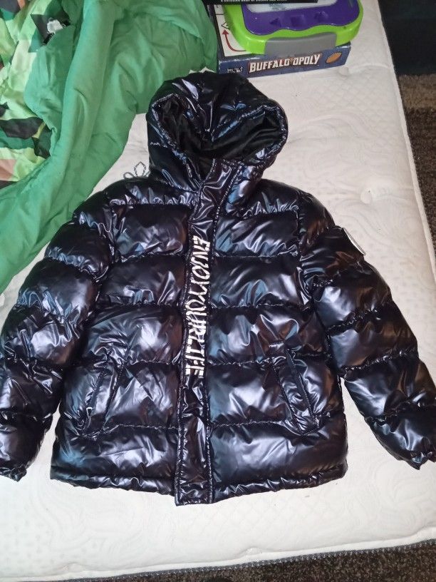 Boys Sz 8-10 Fashion Kids Puffer Coat