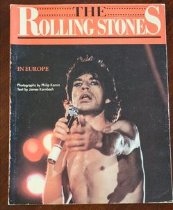 Rolling Stones in Europe photo book