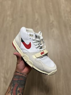 Nike Air Trainer 1 Shoes Size 10.5 Chicago Split White Red