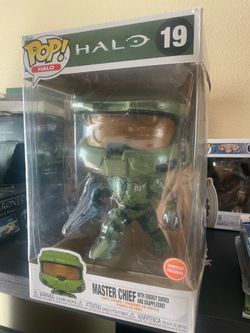 Large halo master chief Funko pop new