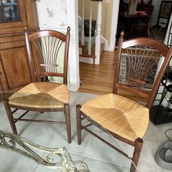 4 Country French Side Chairs