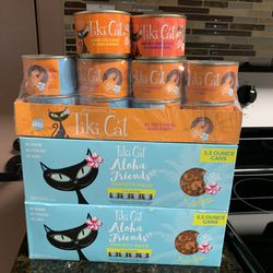 Tiki Cat 5.5 and 6oz Wet Food Cans