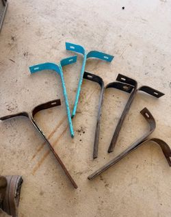vw pre-67 front bumper brackets