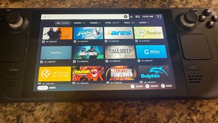 Valve Steam Deck Handheld Gaming Console