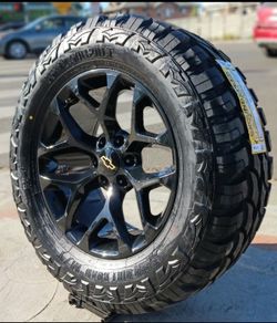 20” Chevy Silverado GMC Sierra Replica Wheels & Tires Off-Road Tahoe Yukon Escalade Suburban Rines Y