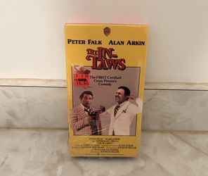 The In-Laws (VHS, 1979) Comedy Classic Peter Falk Alan Arkin Brand New