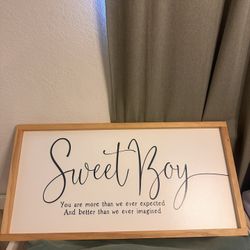 Nursery Sign