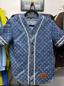 LV Monogram Crew Neck blue