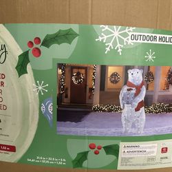 Winter Polar Bear Outdoor decor 