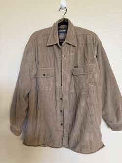 Wolverine Corduroy Fleece Lined Shirt Jacket Medium