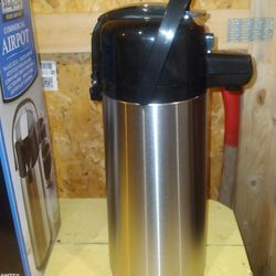 Daily Chef Commercial Air Pot Pump Thermos 74.4 Oz for Sale in Greensboro,  NC - OfferUp