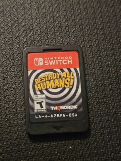 Switch Game- Destroy All Humans