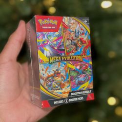 Pokemon Trading Card Game Mega Evolution Booster Bundle *6 Available $45 Each*
