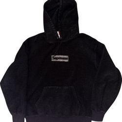 Supreme Box Logo Inside Out Hoodie Size Large Like New
