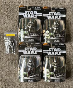 Star Wars 442nd Siege Battalion Clone Trooper Lot 5 Figures