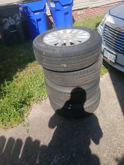 Used tires n Rims 225/60 17