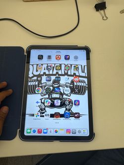 Apple iPad  Pro 11in with Navy Blue Case and Apple pencil