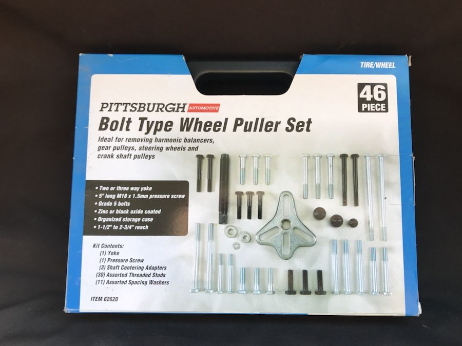 Harbor freight wheel puller