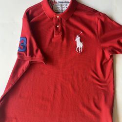 Polo Ralph Lauren Mens XXL Short Sleeve Big Pony Custom Fit.
