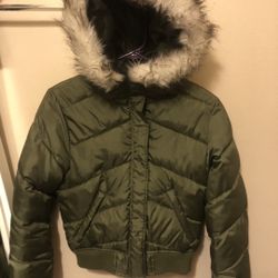 ForEver21 Green Army Jacket S/Chamarra Verde ForEver21 