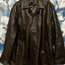 Cherokee Men’s Leather Jacket Size XL