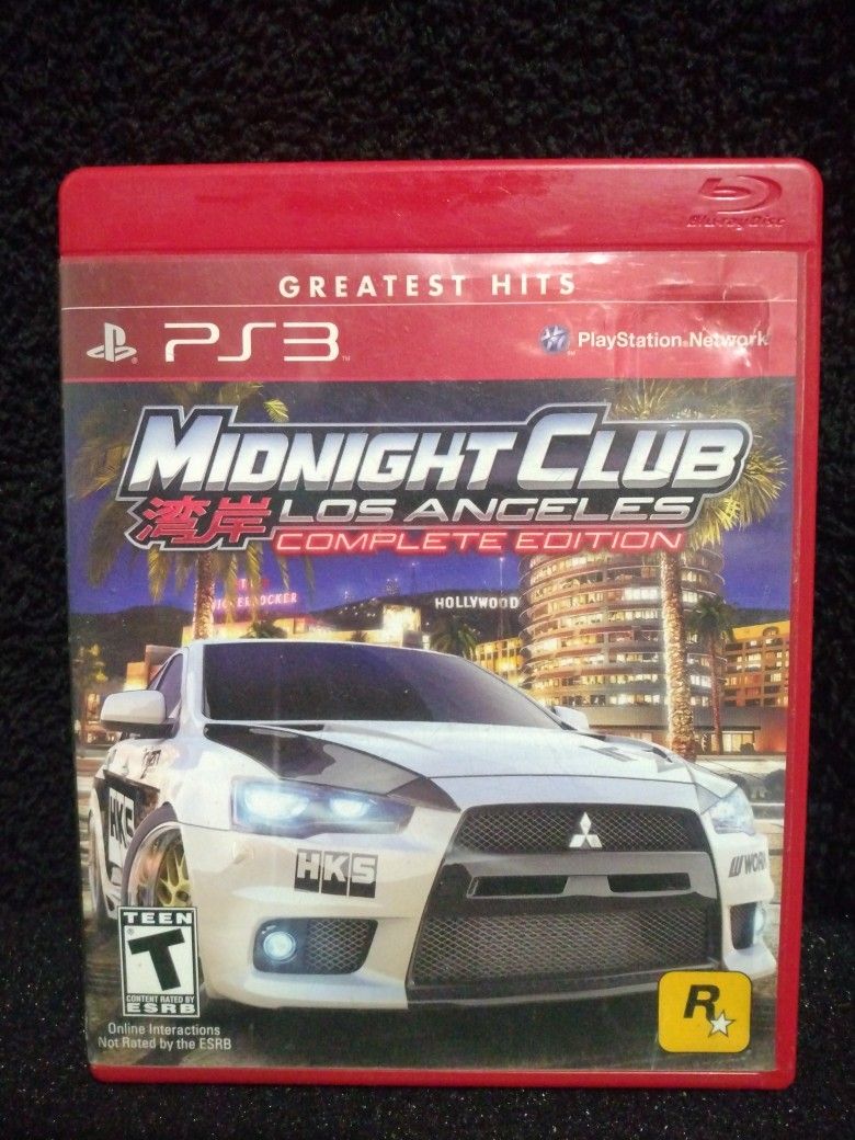 Midnight Club Los Angeles Complete Edition Ps3