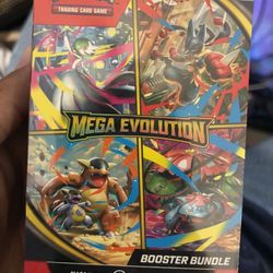 Pokemon Cards - Mega Evolution Bundle Box 
