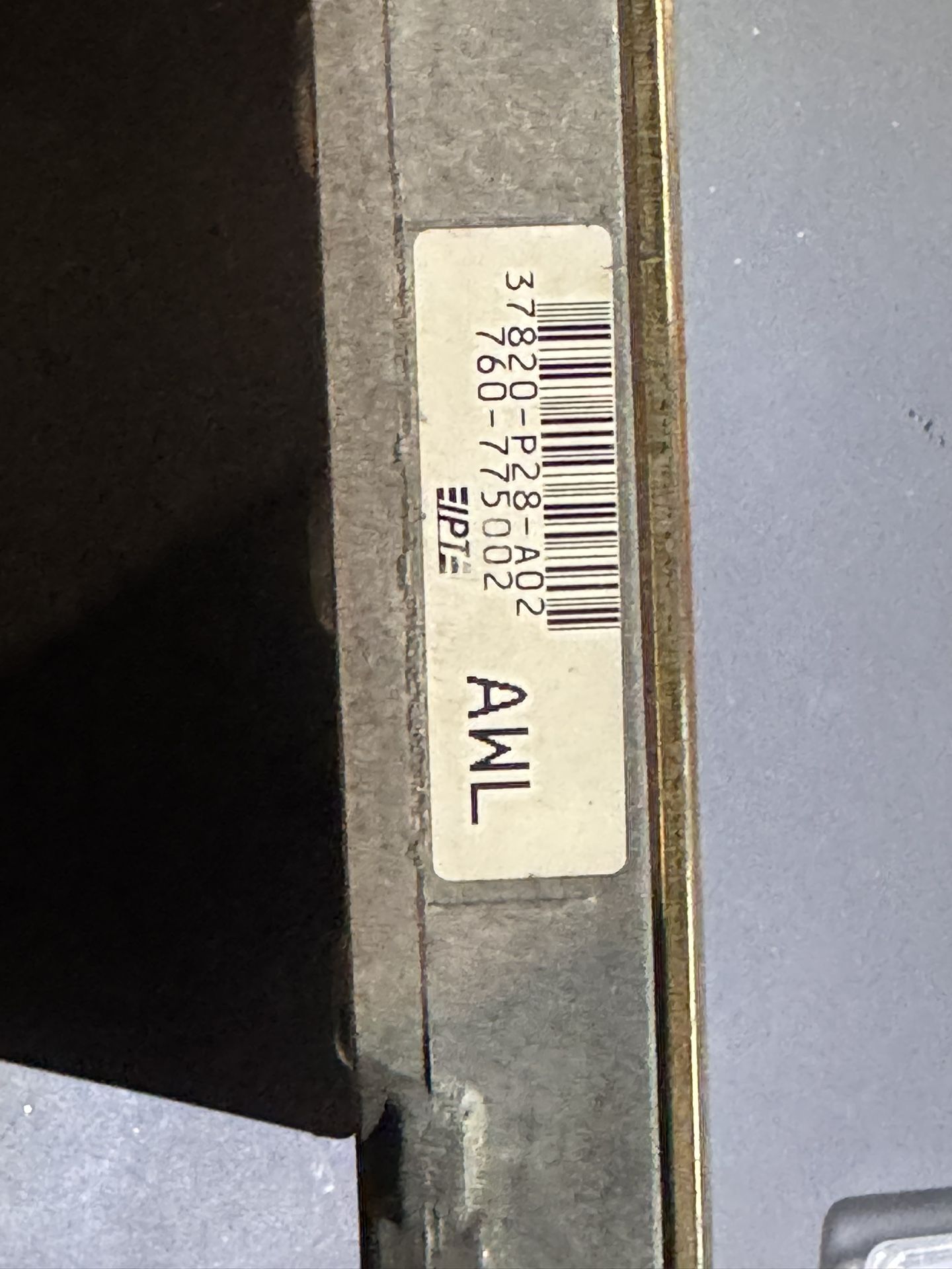 Honda P28 ECU