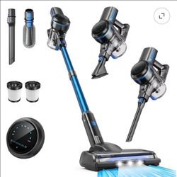 Cordless Vacuum Cleaner 45KPa INSE S7P 6-in-1 Stick Vacuum for Pet Hair Carpet