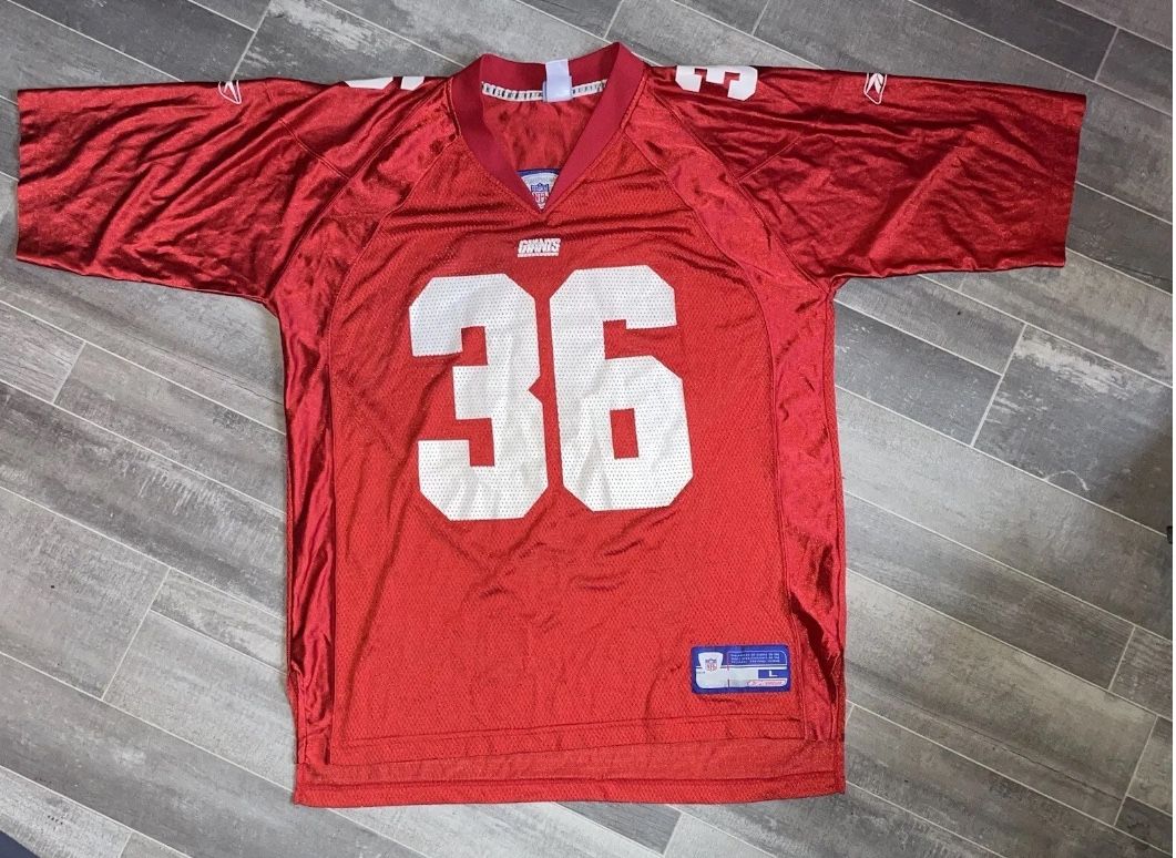 New York Giants Shaun Williams #36 Reebok Red Alternate Jersey Men’s Size XL EUC