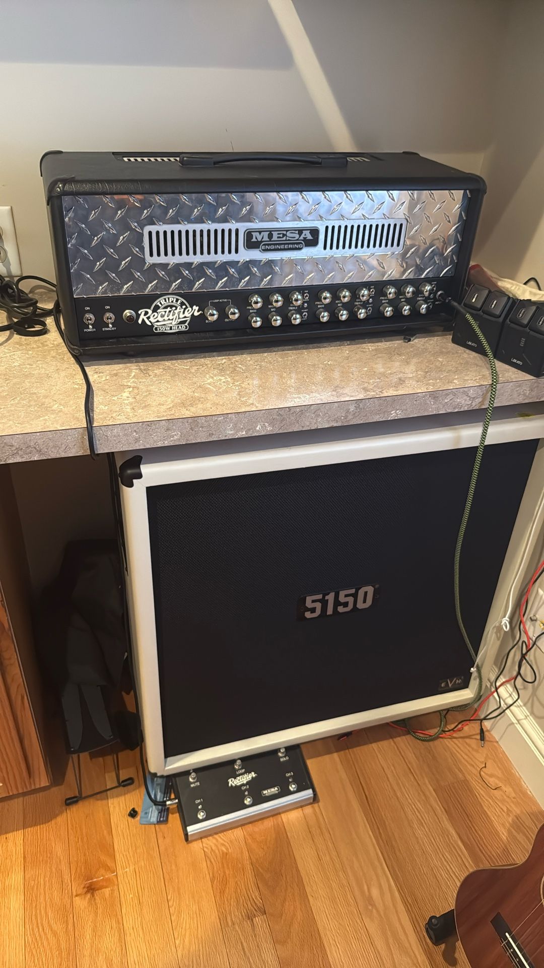 Mesa Boogie Triple Rectifier 50/150w  And EvH 5150 4x12